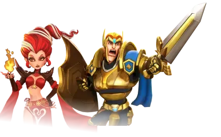 Персонажи из Lords Mobile