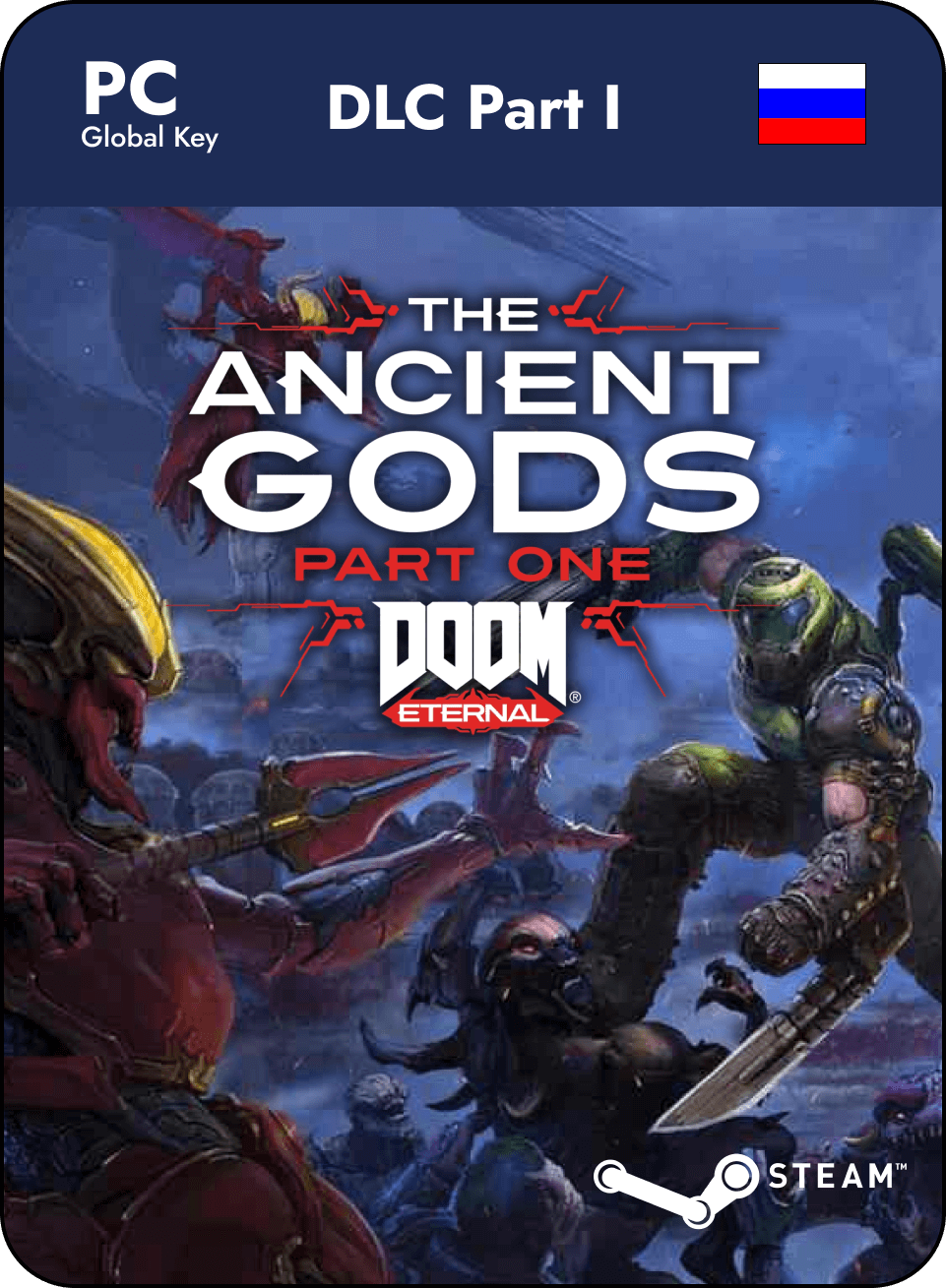 Купить DLC DOOM Eternal The Ancient Gods - Part One для ПК на Steam