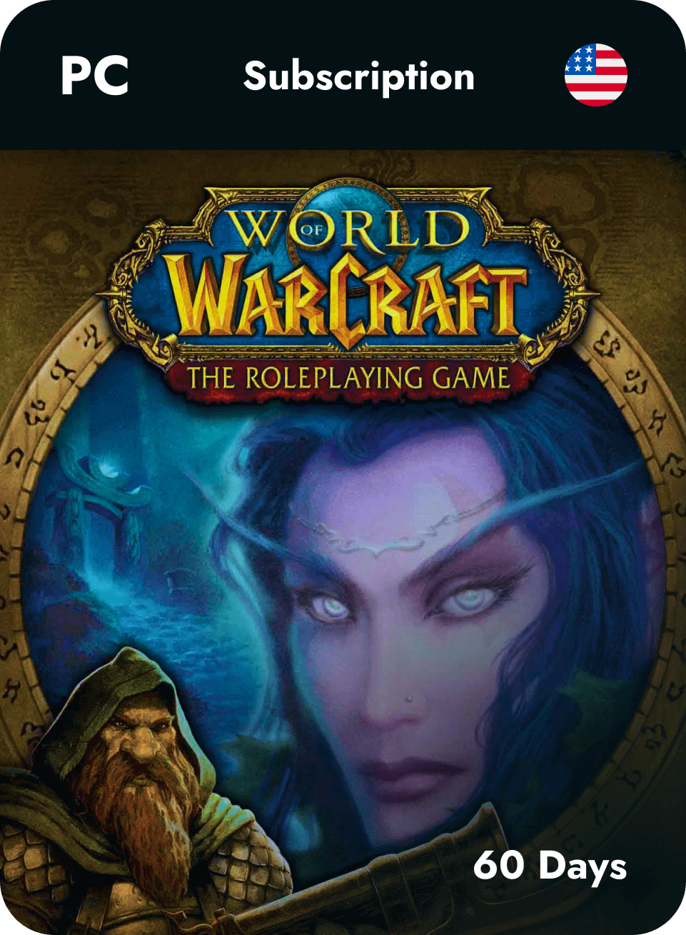 Купить подписку warcraft. Тайм карта wow 60. Warcraft подписка.